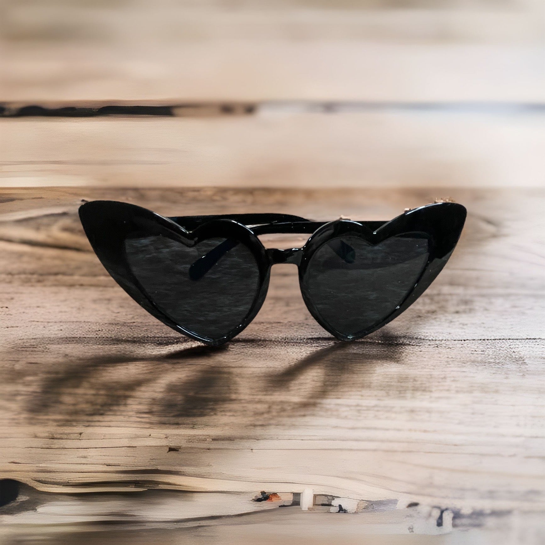 Retro Heart Shaped Sunglasses